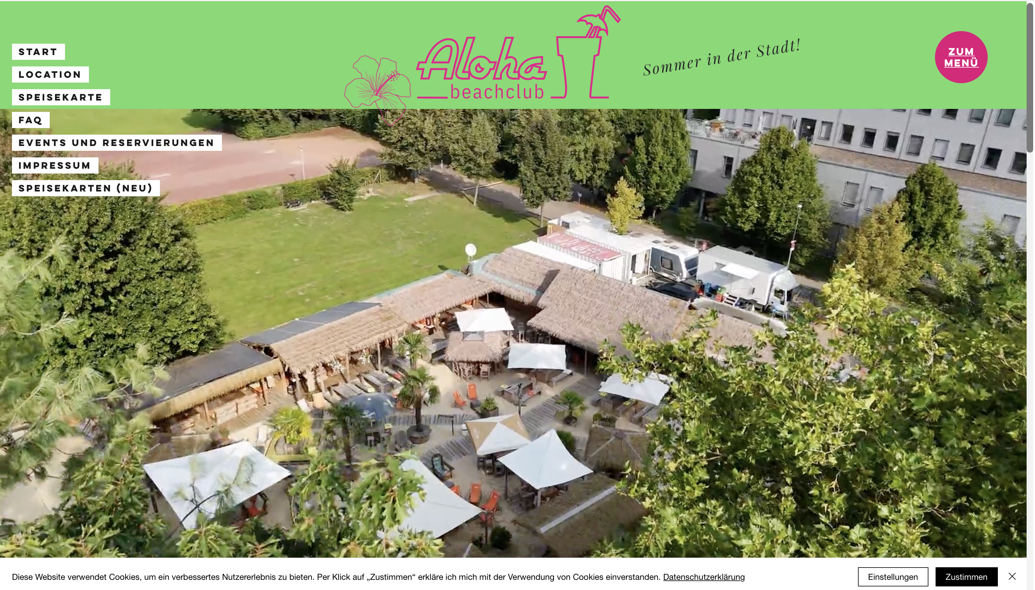 Aloha Beachclub - Projektbeispiel